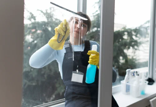 Nettoyage de vitres intérieures et extérieures à Senillé-Saint-Sauveur